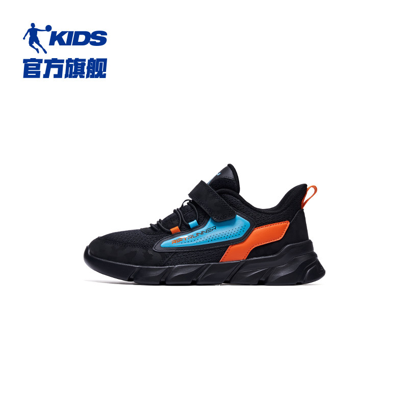 乔丹男童2021秋季新款网面儿童童鞋 乔丹童装运动鞋