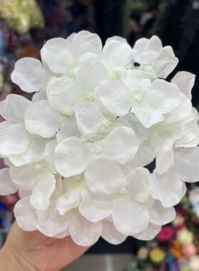 仿真绣球花头27枝花瓶地排婚礼用