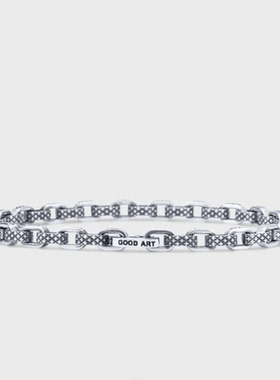 Goodart通用银百搭人手焊接手链