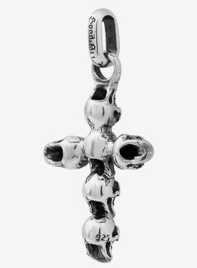 GoodArtHLYWD通用骷髅十字架吊坠