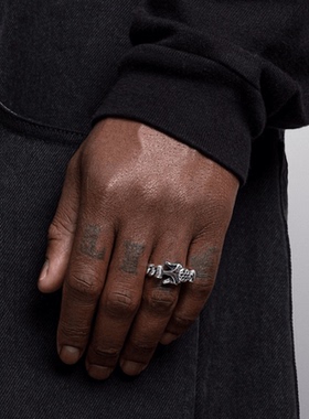 Goodart通用银百搭model0戒指