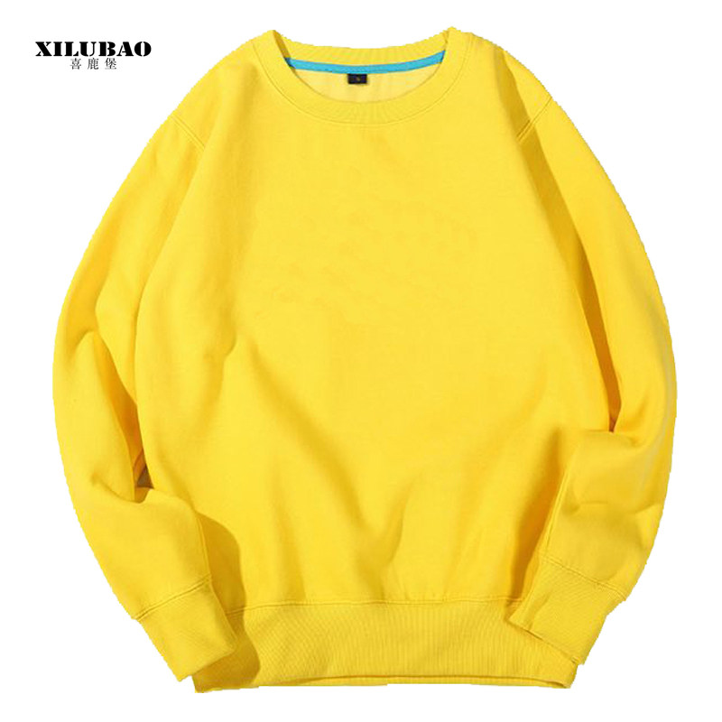 定制圆领薄款男女情侣班服logo卫衣 喜鹿堡卫衣