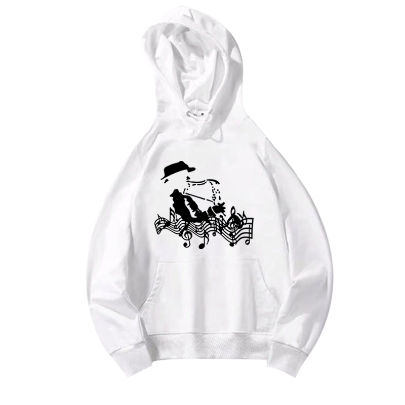 萨克斯爱好者古典爵士乐现代卫衣 喜鹿堡卫衣