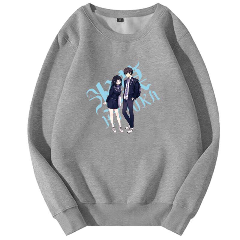 冰菓千反田爱瑠折木我很好奇卫衣 喜鹿堡卫衣