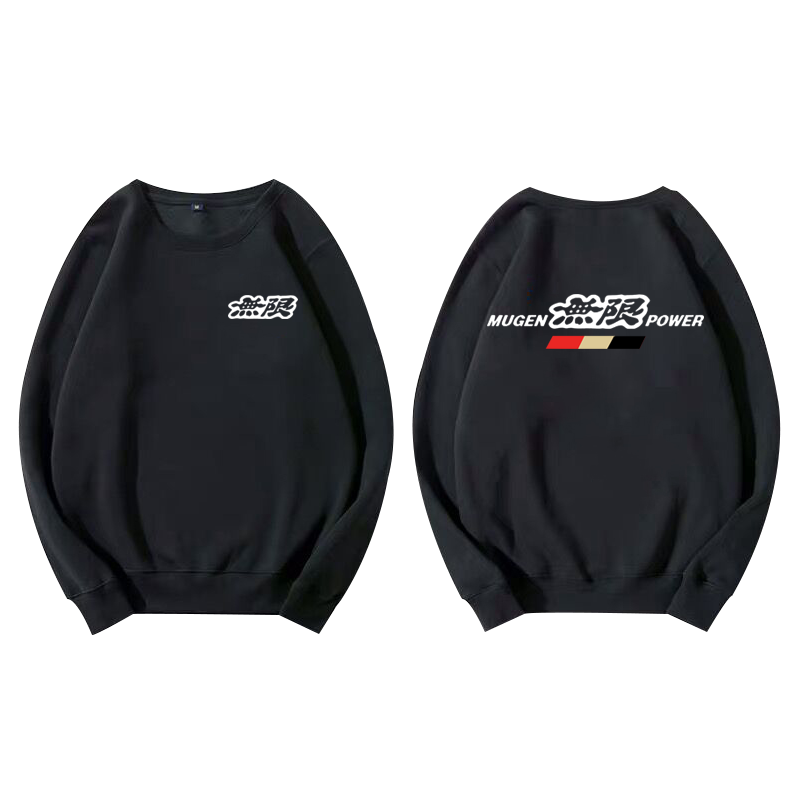 汽车改装本田无限mugen圆领卫衣 喜鹿堡卫衣