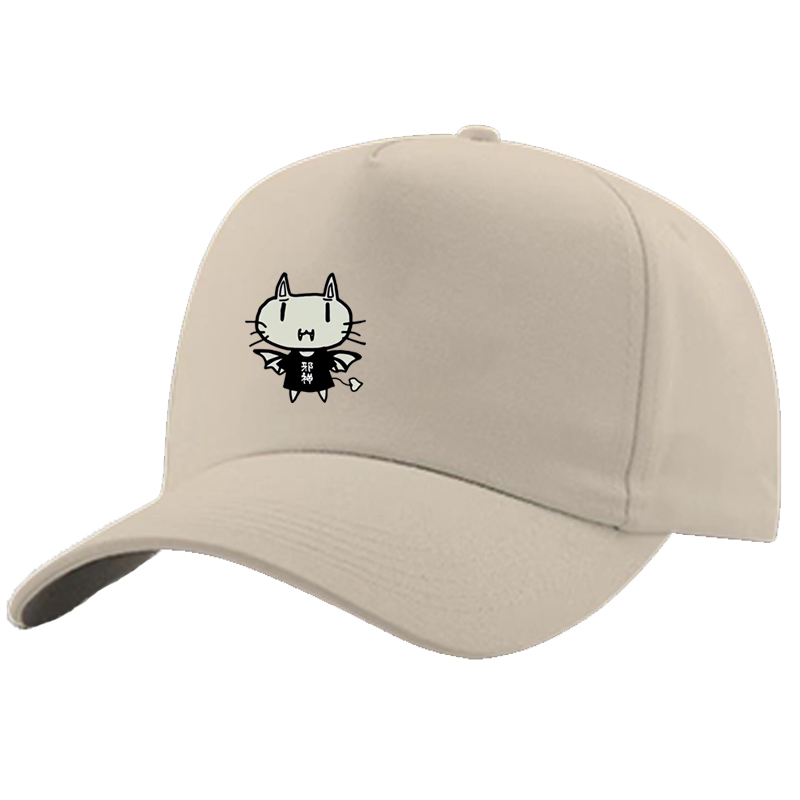 苍之彼方的四重奏有坂真白邪神酱同款COS男女学生百搭印花棒球帽