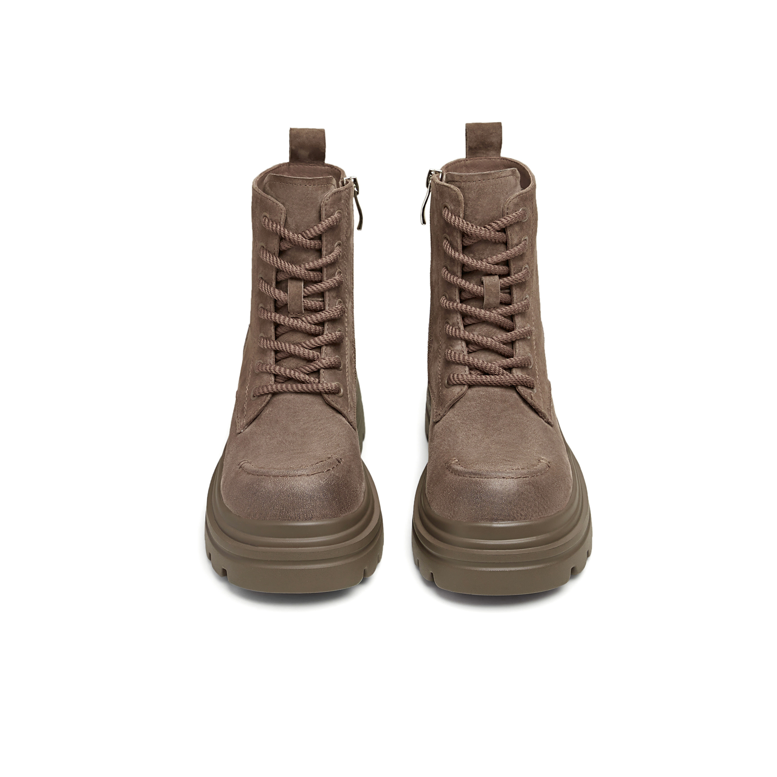 Tianmeiyi winter new casual lace retro all-match thick-soled slim women's Martin boots KDX02DD4