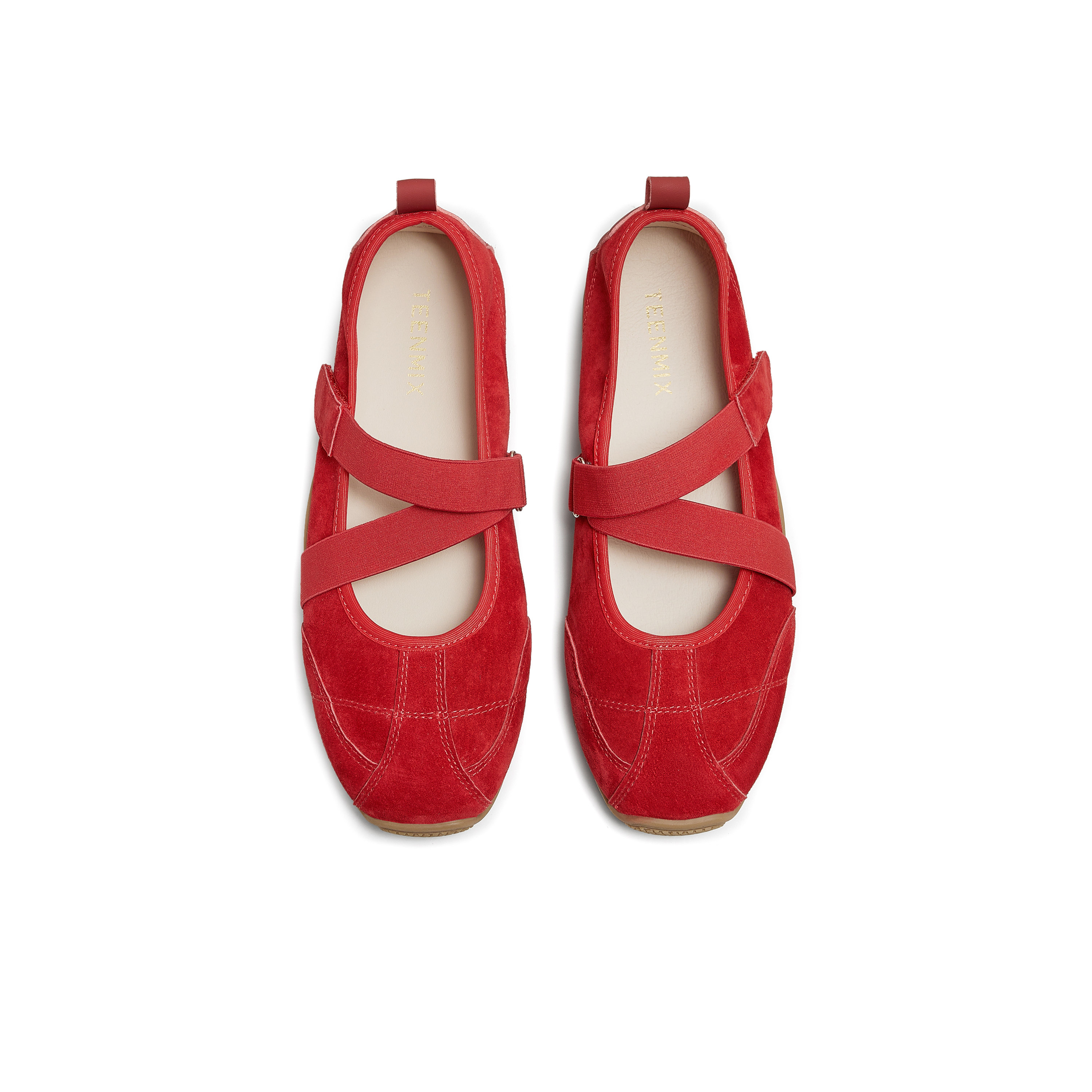 天美意秋新款休闲百搭芭蕾鞋运动复古女玛丽珍鞋KM092CQ5,淘宝优惠券,粉丝福利购,淘宝优惠卷