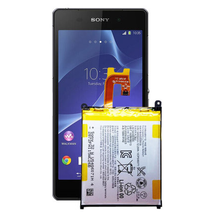 Xperia Z2索尼L50T L50W L50U D6502适用D6503电池XL39h C6802 C6803C6833原装大容量Z Ultra手机LIS1543ERPC