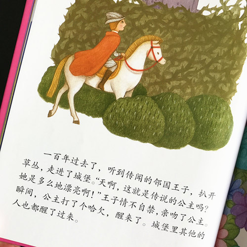 精装硬壳绘本 宝宝语言开发系列 晚安 公主 绘本儿童中班3-6周岁 硬皮精装全套壳绘本3-6岁字少图多的情商培养大小班漫画书 - 图2
