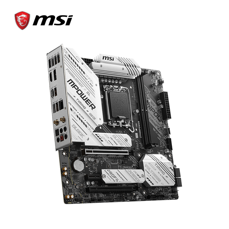 MSI/微星 Z790MPOWER DDR5 WIFI6E Type-C台式机超频电竞电脑主板 - 图1