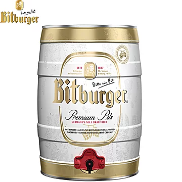 德国原装进口碧特博格啤酒5L桶装