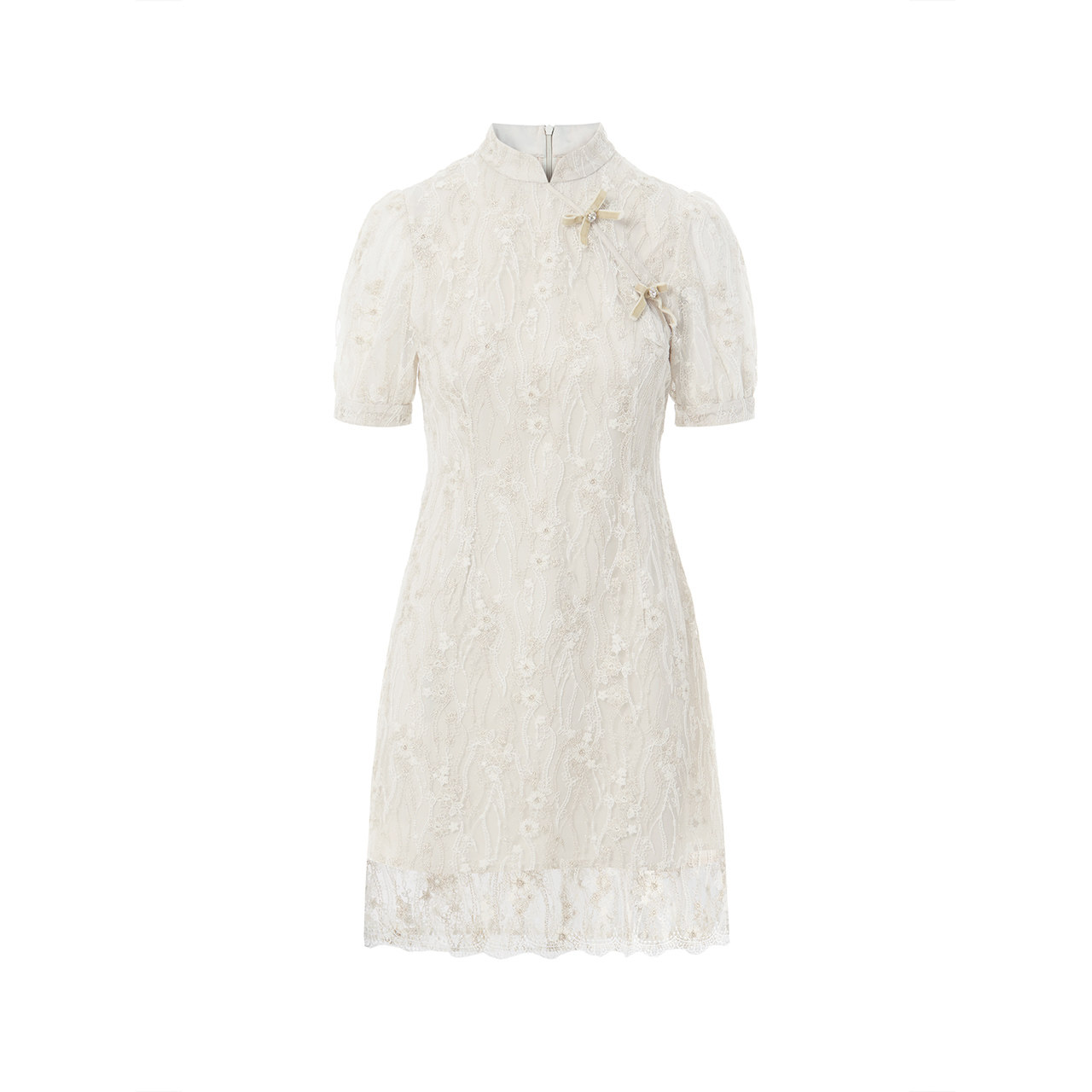 朗姿莱茵改良旗袍女2021新款连衣裙 LIMEFLARE连衣裙