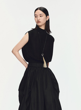 【灵感搭配】AUM噢姆2025年秋季新款时尚休闲流苏形金属马毛项链