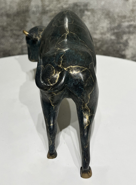 蒂高美居欧式全铜犀牛摆件31-109