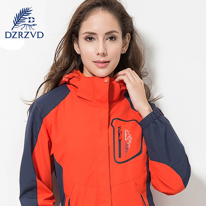 户外冲锋衣女三合一两件套防风防水可拆卸潮牌男外套加厚绒登山服 户外冲锋衣女三合一两件套防风防水可拆卸潮牌男外套加厚绒登山服