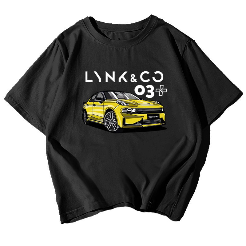 可定制wtcr领克03+改装cyan t恤衫 鼎鲨T恤