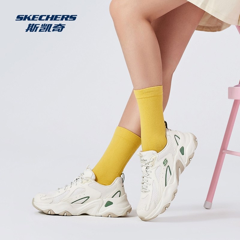 斯凯奇熊猫鞋5代新款男女款老爹时尚简约透气厚底增高运动鞋,淘宝优惠券,粉丝福利购,淘宝优惠卷