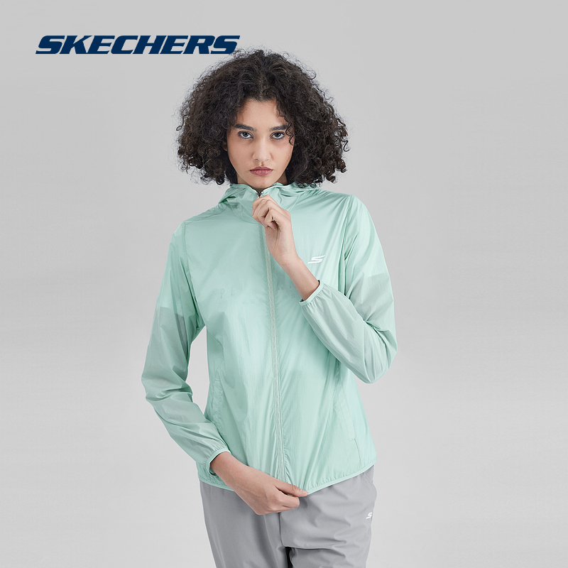 skechers小紫盾|春速干凉感运动服 skechers运动运动户外风衣