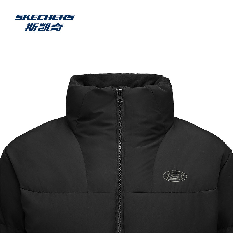 斯凯奇男士羽绒服秋冬新款秋冬黑色立领鸭绒轻薄短款羽绒外套,淘宝优惠券,粉丝福利购,淘宝优惠卷
