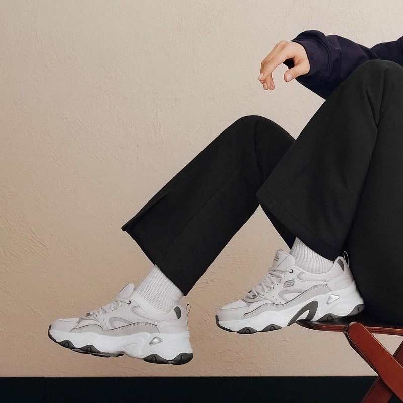 斯凯奇老爹鞋新品男女复古透气舒适支撑增高百搭时尚银灰色休闲鞋,淘宝优惠券,粉丝福利购,淘宝优惠卷