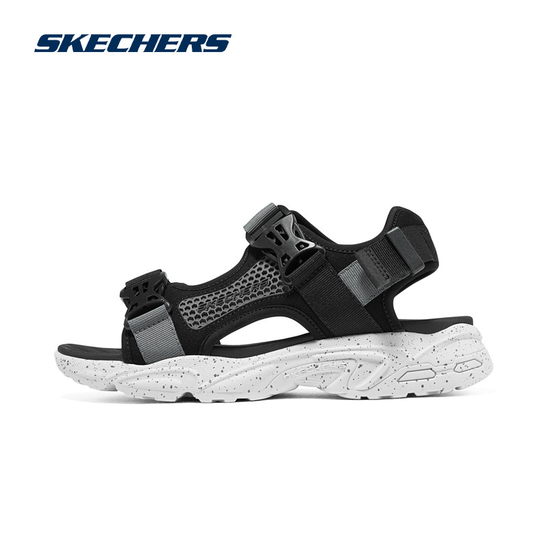 skechers渔夫凉鞋2023春新款机甲 skechers运动运动沙滩鞋/凉鞋