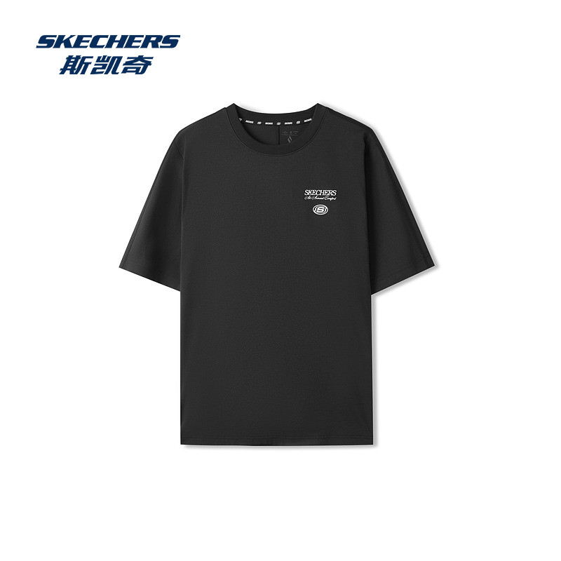 斯凯奇短袖衫新品休闲运动T恤男女款百搭宽松索罗娜,淘宝优惠券,粉丝福利购,淘宝优惠卷