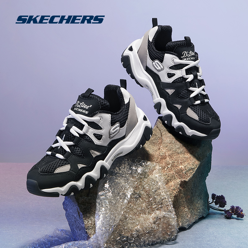 skechers春季新款男女怪兽甜心鞋 skechers运动板鞋/休闲鞋