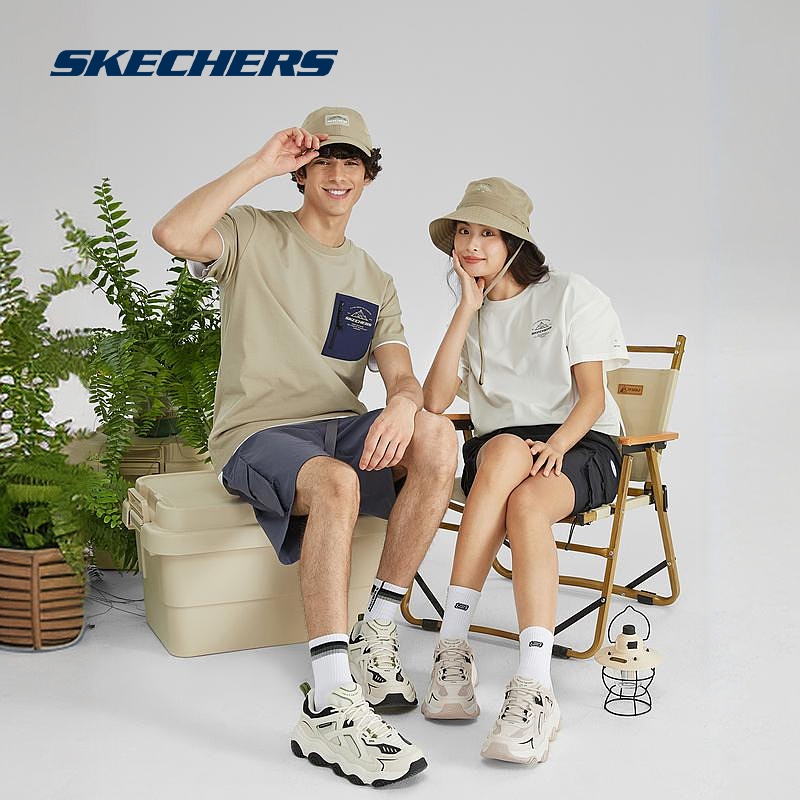 Skechers斯凯奇夏季户外男女同款渔夫帽可收纳遮阳帽子防晒舒适 - 图2