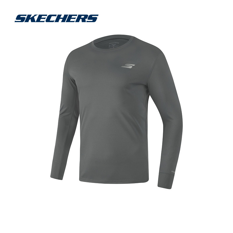 skechers 2023春季男子速干t恤衫 skechers运动运动T恤