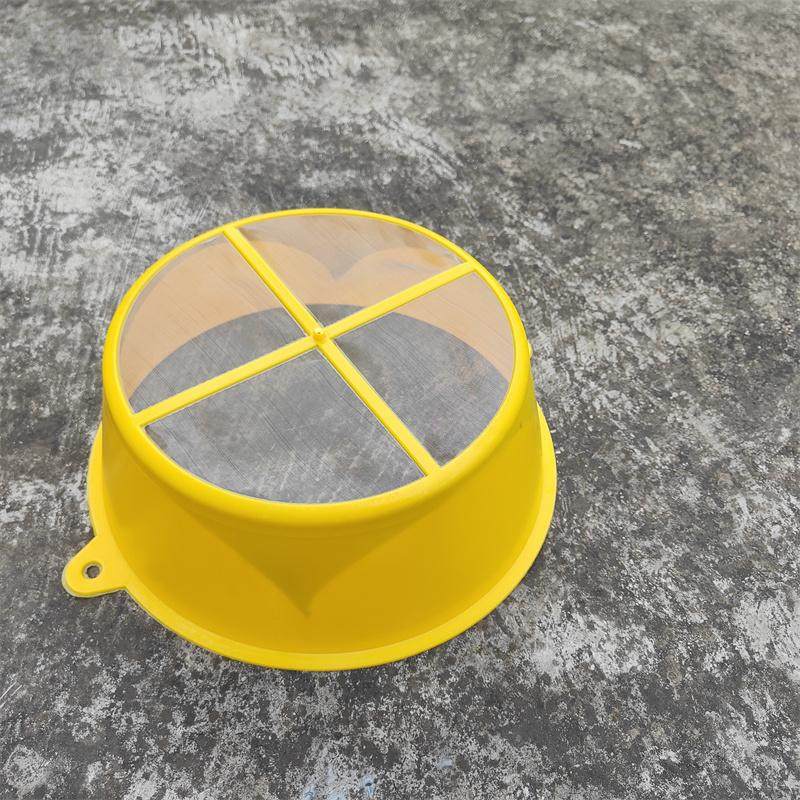 大号黄色底漆调色油漆涂料油漆过滤网漏斗漏网油漆过滤网新料盆网,淘宝优惠券,粉丝福利购,淘宝优惠卷