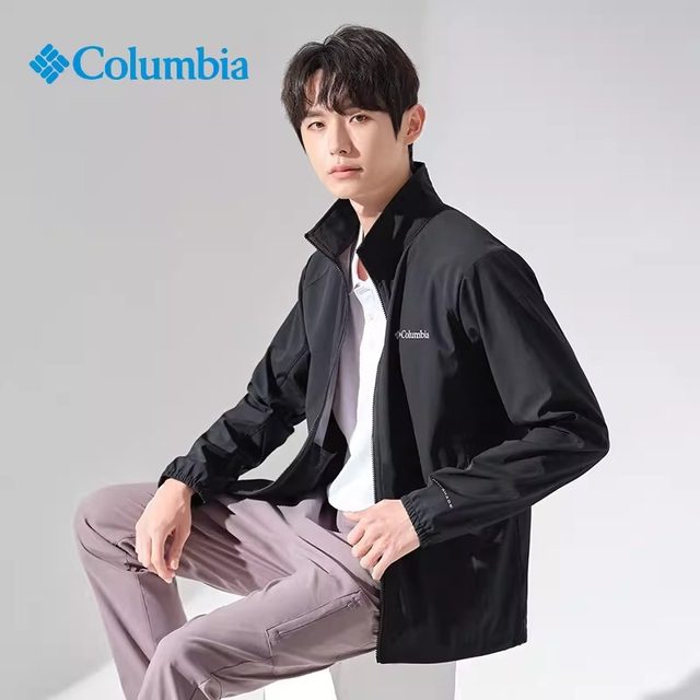 Columbia哥伦比亚软壳衣男春夏户外防晒防泼水弹力夹克外套PM4933