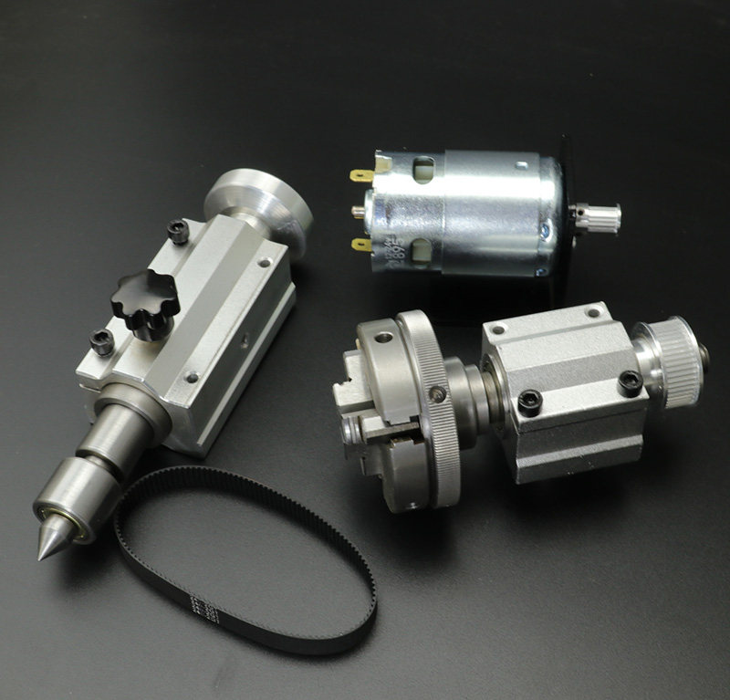 木工车床主轴尾座50 65卡盘diy家用自制佛珠机885电机775马达刀架,淘宝优惠券,粉丝福利购,淘宝优惠卷