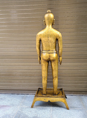 全铜针灸铜仁铜人模型人