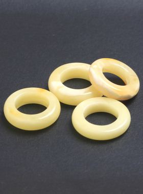 跑环天然原矿俄料白花文玩手串