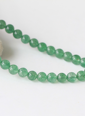 天然绿草莓晶手链三圈多圈时尚