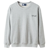 Tide, осенняя толстовка, трендовый однотонный лонгслив, нарукавники, круглый воротник