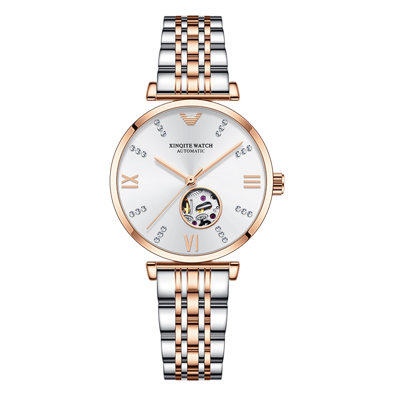 正品瑞士阿玛妮满天星女士2021女表 路欧斯宾国产腕表