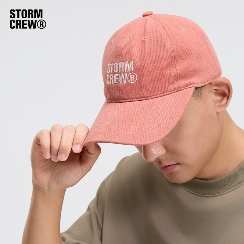 影视飓风 刺绣鸭舌帽 STORMCREW棒球帽出游休闲情侣夏时尚百搭