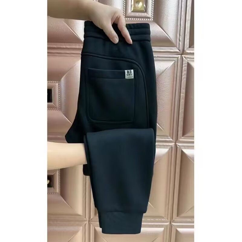 休闲裤男士2025秋冬百搭舒适运动束脚卫裤潮流加绒加厚小脚哈伦裤,淘宝优惠券,粉丝福利购,淘宝优惠卷