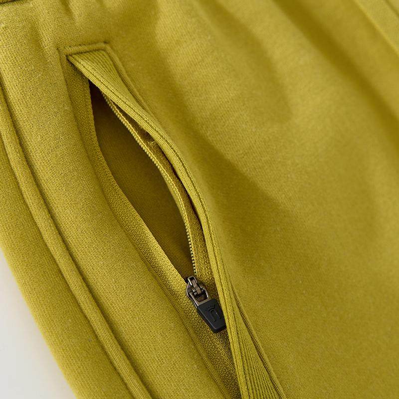 芥末绿加绒加厚卫裤女保暖显瘦秋冬季直筒裤子春季新款休闲运动裤,淘宝优惠券,粉丝福利购,淘宝优惠卷