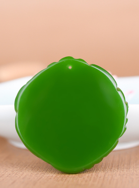 青峰玉业玉器和田玉貔貅吊坠男女款碧玉皮丘玉牌菠菜绿挂件玉坠项