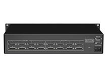 The Maituo Vmoments MT-DV0808 DVI Matrix switcher 8 into 8 out of the film conference host server
