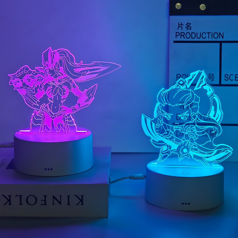 王者荣耀玩偶王者荣耀周边手办安琪拉鲁班七号公仔玩偶摆件男生生日礼物女生