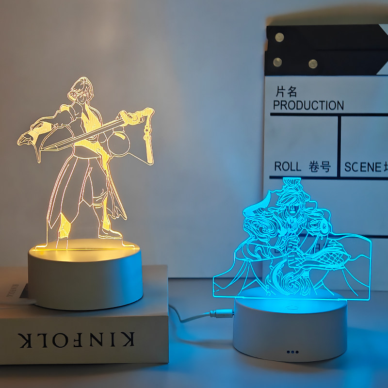 王者荣耀玩偶王者荣耀周边手办安琪拉鲁班七号公仔玩偶摆件男生生日礼物女生