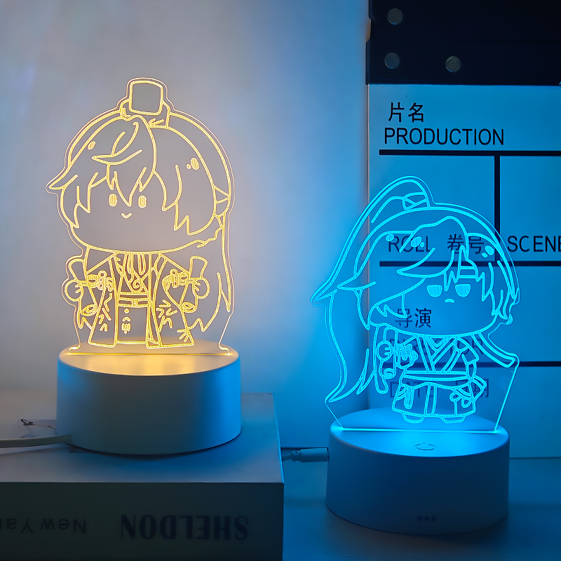 送男生生日礼物女代号鸢周边左慈刘辩孙策傅融袁基手办小夜灯实用 - 图1