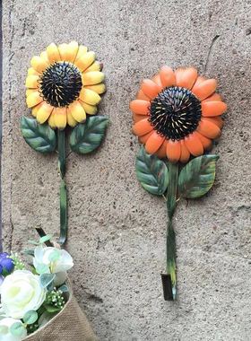 户外花园庭院收纳柜子草帽挂饰