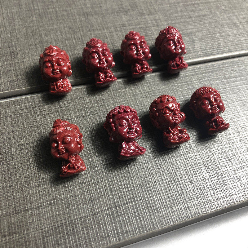 朱砂紫金砂高含量八大生肖守护神手链佛珠配件挂坠吊饰品DIY材料,淘宝优惠券,粉丝福利购,淘宝优惠卷