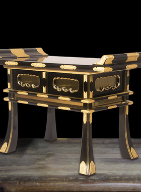 迎善永安实木唐密日式供桌