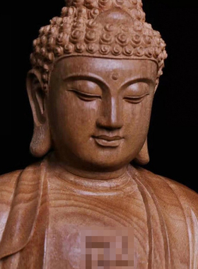 老山檀香木雕摆件佛像